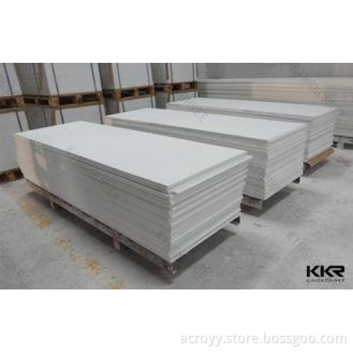 2440mm * 760mm * 12mm Joint Seamless Marble Acrylic Sheet F